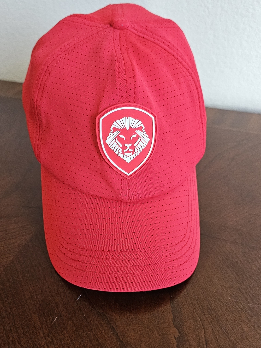 Valuetainment Classic Red Lion Logo Hat, Adjustable Future Looks Bright OS